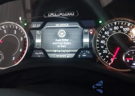 2024 Ram 2500 Big Horn 4X4 6'4 Box из США, поврежденный, VIN 3C6UR5DL0RG388291